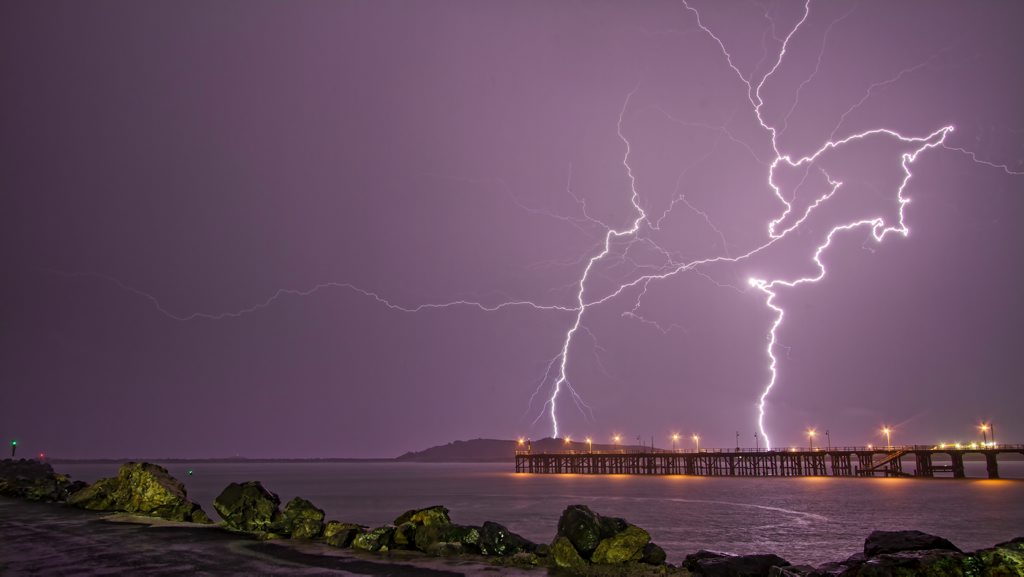 A lightning strike saw the Coffs Harbour Airport lose power on Wednesday night. (File) A lightning strike saw the Coffs Harbour Airport lose power on Wednesday night. (File)